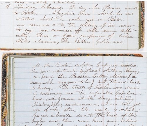 June 2, 1854 diary entry for Francis Bennett