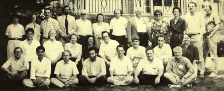 Group photo of the summer seminar participants
